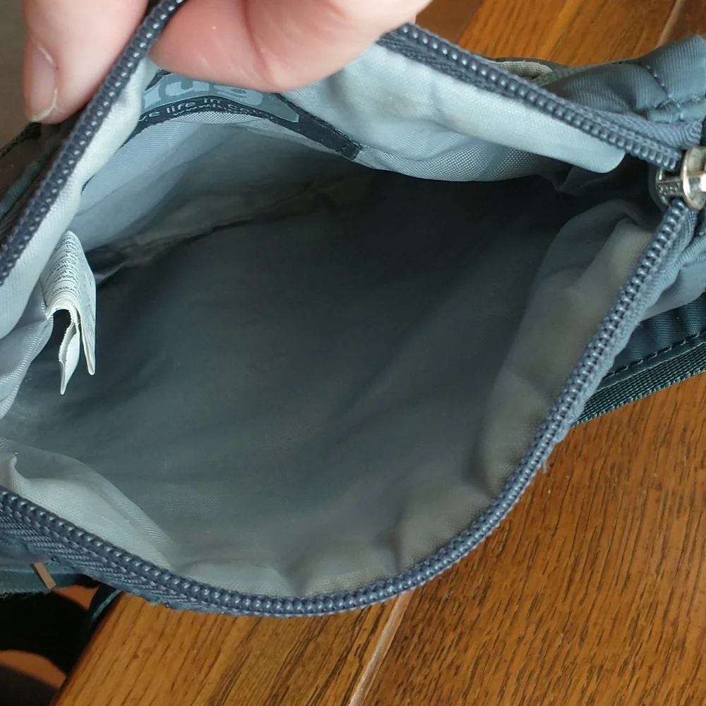 Lug Skipper‎ Shoulder Pouch In Fog Gray Crossbody Bag